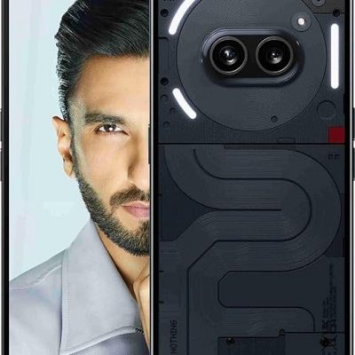 Nothing Phone (2a) 5G (Black, 8GB RAM, 128GB Storage) | 6.7" AMOLED Display | 50MP (OIS) + 50 MP | 32 MP Front | Mediatek Dimensity 7200 Pro Processor | Glyph Interface | 45 W Charging 100% in 59 mins