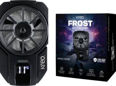 Kreo Frost Mobile Cooler for Android/iOS Smartphones  Gaming Accessory Kit??(Black, For Android, iOS)