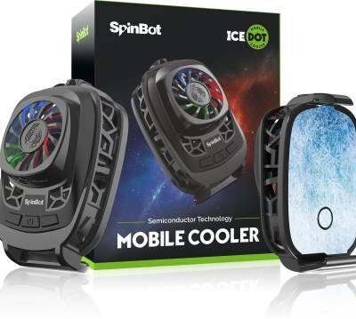 SpinBot IceDot semi-conducter based Mobile Cooler for Android/iOS Smartphones  Gaming Accessory Kit??(Black, For Android, iOS)