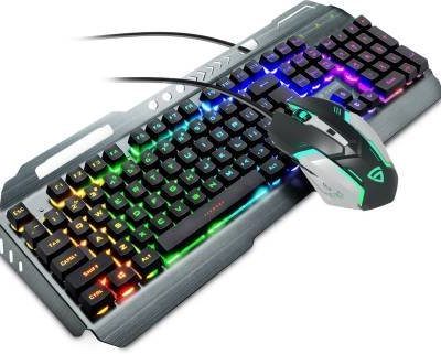 RAEGR RapidGear X70 Gaming Keyboard & Mouse Set | Made of Aluminium Body Combo Set