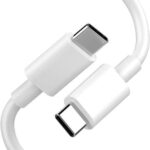 Type-C to Type-C Cable for Xiaomi Redmi Note 11 (China) Original USB Data & Charging Cable PD Dash WRAP Fast Charging 60W High Speed Rapid Fast Turbo QC 3.0 Charging Cable (White, 4Amp, SZ.F2)