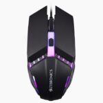 ZEBRONICS PHERO Wired Gaming Mouse with up to 1600 DPI, Rainbow LED Lights, DPI Switch, High Precision, Plug & Play, 4 Buttons