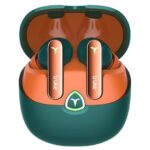 truke New Launch BTG Flex True Wireless in Ear Earbuds, Dual Pairing Ear Buds, 40ms Low Latency Gaming Mode, 60H Playtime Fast Charging, HiFi DSP Sound, Quad-Mic ENC, 13mm Driver,Bluetooth 5.4(Green)