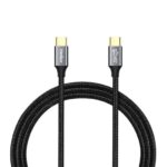 Verilux® C Type Cable Fast Charging 100W 10Ft/3m Fast Charging USB C Cable USB 3.1 Gen 2 10Gbps Data Transfer Supports 4K HD Video Output Thunderbolt 3 Compatible with MacBook Pro/Air, Hub(Black)
