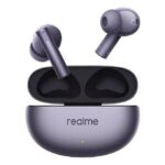 realme Buds Air 6 TWS in Ear Earbuds with 12.4 mm Deep Bass Driver, 40 Hours Play time, Fast Charge,50 dB ANC,LHDC 5.0, 55 ms Low Latency, IP55 Dust & Water Resistant, Bluetooth v5.3 (Royal Violet)