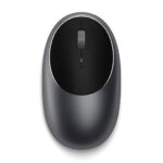 SATECHI Mouse for MacBook Pro - M1 Wireless Bluetooth Mouse with Rechargeable Type-C Port - Bluetooth Mouse for Mac, Mac Mini, iMac Pro/iMac, iPad Pro M2, iPad Pro/Air M1 M2 & More (Space Gray)