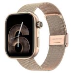 Noise Pro 6 Smart Watch:Intelligent AI, Endless AI Watch Faces, AI Companion, 1.85” AMOLED, EN2 Processor, Nebula UI 2.0, Emergency SOS, Compatible with iOS & Android(Rose-Gold Link)