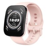 Amazfit Bip 5 Smart Watch with 1.91''Ultra Large Screen, Bluetooth Calling, Alexa Built-in, GPS Tracking, 10-Day Battery Life, Health Fitness Tracker with Heart Rate, Blood Oxygen Monitoring (Pink)