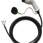 PME EV Charging Gun with Cable for EV Charger Cars and Bikes | Type 2 to Open end – 1 Phase, 16A | 5 Meter Length | Durable Connector Made in India | ARAI Certified | IP54 Waterproof