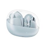 boAt Airdopes 311 Pro, 50HRS Battery, Fast Charge, Dual Mics ENx Tech, Transparent LID, Low Latency, IPX4, IWP Tech, v5.3 Bluetooth Earbuds, TWS in Ear Earbuds Wireless Earphones with mic (Dusk Blue)