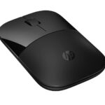 HP Z3700 Dual Black Mouse, Bluetooth 5.0, USB-A dongle, 2.4 GHz Wireless Connection, Multi-Surface Tracking, Silent clicks, Up to 1600 dpi, 16-Month Battery Life, 3-Year Warranty, 50g, Black, 758A8AA