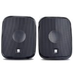 iBall Decor 9-2.0 USB Powered Computer Multimedia Speakers with in-line Volume Controller, Black d-3