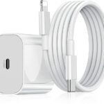 DR VAKU 20W Original (Mfi-Certified) Charger&Cable Compatible With Iphone 14/14Plus/14Pro/14Promax 13/13Pro/13Promax 12/12Pro/12/11/X/Xr Series (White)