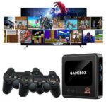 2-in-1 Video Game Console All-in-One Entertainment with & Android TV System - 20000+ Games -PS1/CPS/SFC/FC/GB/GBA/GBC/MD/PSP/N64/MAME/DS - TV Video Game Set Player