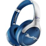 Boult X Mustang Newly Launched Q Over Ear Bluetooth Headphones with 70H Playtime, 40mm Bass Drivers, Zen™ ENC Mic, Type-C Fast Charging, 4 EQ Modes, Bluetooth 5.4, AUX Option, IPX5 Wireless Headphones