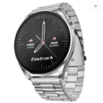 Fastrack Dezire FX1 Luxury Metal with 1.38'' HD Display|Functional Crown|BT Calling|60 Hz Smartwatch  (Steel Strap, Free Size)