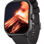 Fastrack Revoltt FS1 Pro|World's First,1.96" Super AMOLED|Highest Resolution|BT Calling Smartwatch  (Black Strap, Free Size)