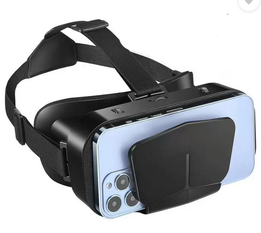 Mudo Virtual Reality Headset with 600° Viewing Perfect For Gaming View Experiances (Smart Glasses, Compatible with Android, iOS, Windows)
