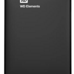WD Elements 1 TB Wired External Hard Disk Drive (HDD)  (Black)