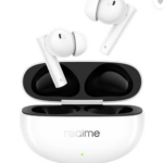 realme Buds Air 5 with 50dB ANC, 12.4mm Dynamic Bass Driver and upto 38 hours Playback Bluetooth  (Arctic White, True Wireless)